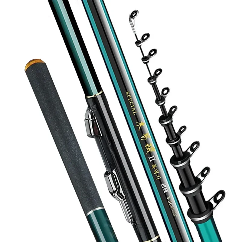 Fishing Rod Surf - 2.7m-7.2m Wędki Wysokie 60T Carbon Ultralekkie