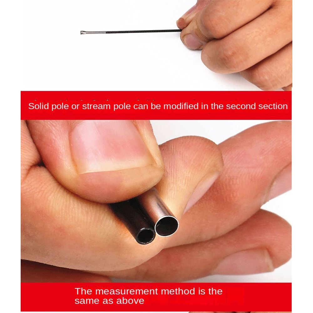Fishing Rod Tip Replacement - Nowy O-ring Przelotka Wędki Stal Nierdzewna
