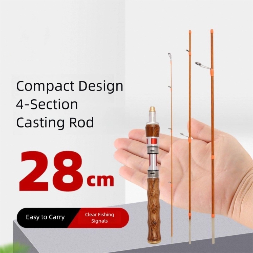 Wędka spinningowa 4-częściowa, – Fishing Rod Carbon Fiber recenzja i cena