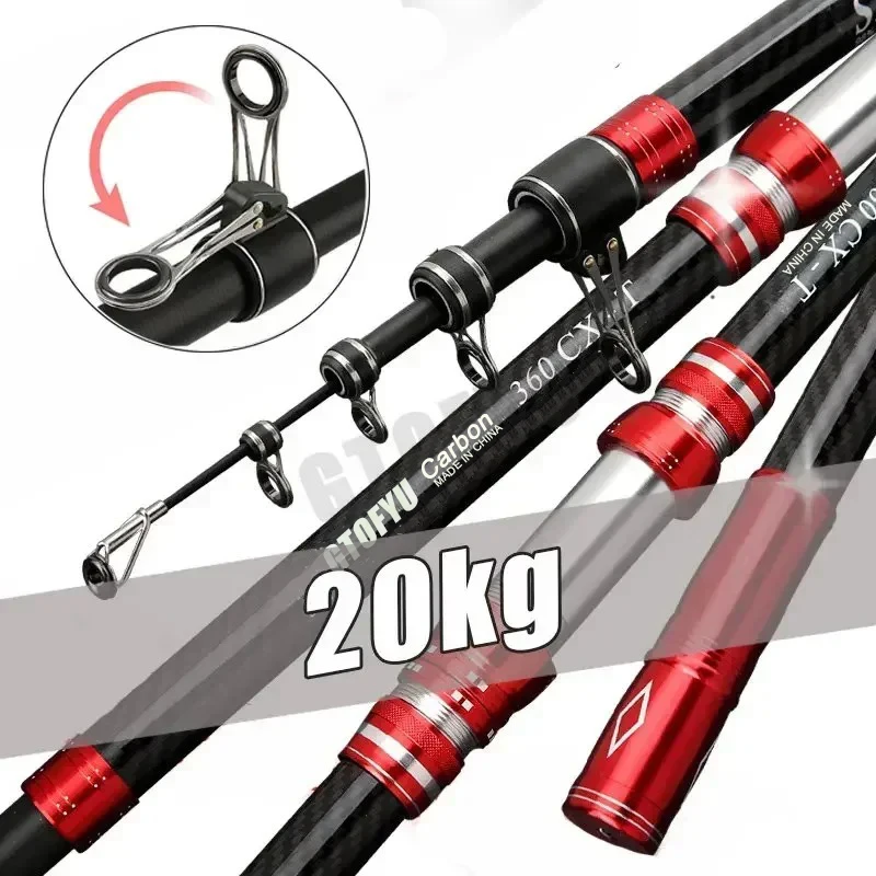 Wędka teleskopowa 2.7m 3.0m 3. – Fishing Rod Surf recenzja i cena