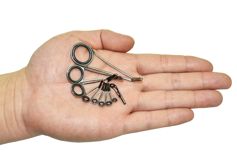 9 szt./Zestaw Przelotki do Węd – Fishing Rod Repair Kit recenzja i cena